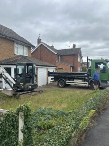 Before Resin Bound Driveway